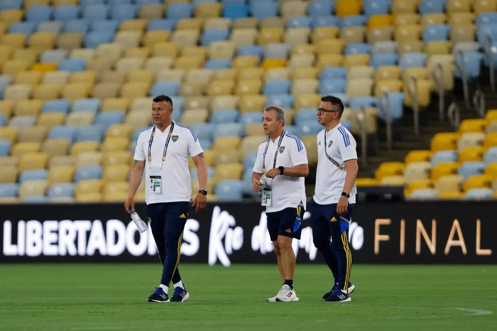 Jorge Almirón llegó a la final de la Copa Libertadores con Boca Juniors. Justamente es en el arena internacional en donde Colo Colo busca dar un salto. | Foto: Getty Images.