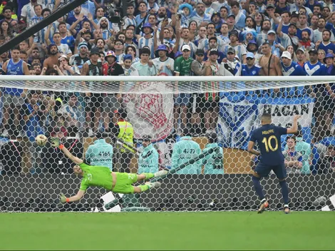 Revelan grosero y provocador gesto del Dibu a Mbappé en Qatar