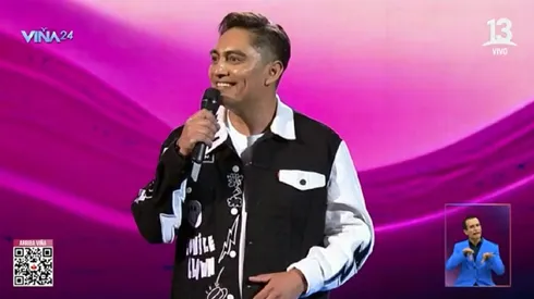 El comediante se presentó en la penúltima noche del Festival.