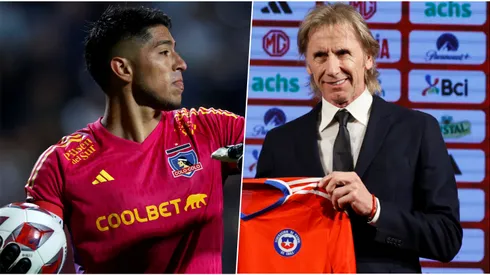 Gareca llegó a ver el partido de Collo Colo por Copa Libertadores, pero sigue sin dar luces sobre Brayan Cortés.