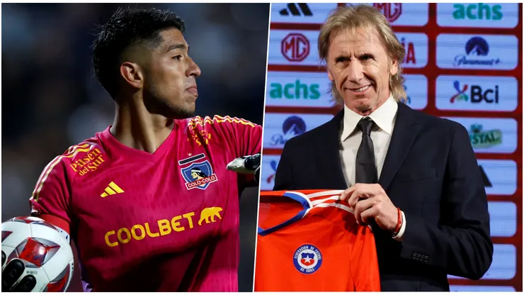 Gareca llegó a ver el partido de Collo Colo por Copa Libertadores, pero sigue sin dar luces sobre Brayan Cortés.