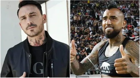 Pinilla le hizo un queque a Vidal.