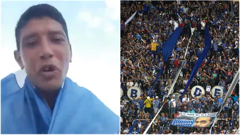 Jesús viaja a pie desde Mendoza para ver a Godoy Cruz ante Colo Colo.