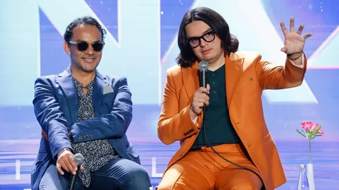 Conferencia de prensa de Los Bunkers.