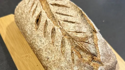 Receta pan de masa madre.