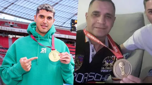 Palacios al parecer tiene en su poder la medalla original.