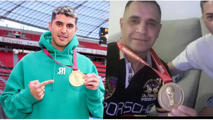 Palacios al parecer tiene en su poder la medalla original.