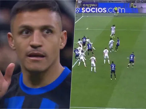 De su laboratorio: la fenomenal asistencia de Alexis