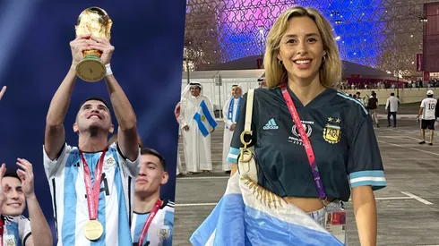 Yésica Frías fue una hincha más en el Mundial de Qatar 2022.