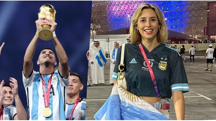 Yésica Frías fue una hincha más en el Mundial de Qatar 2022.