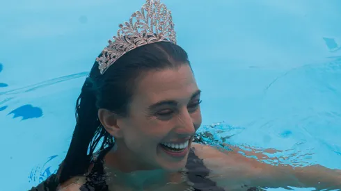 Tita Ureta hizo el último piscinazo en el Festival de Viña del Mar 2024.
