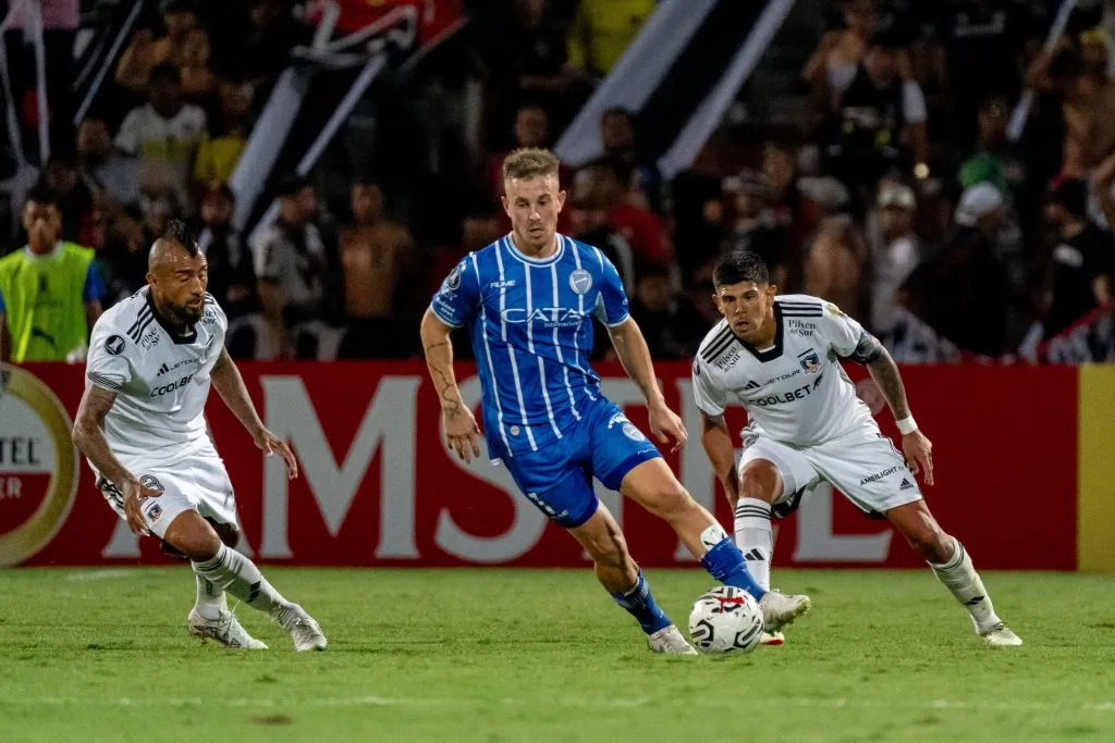 Arturo Vidal y Esteban Pavez serán titulares en Colo Colo ante Godoy Cruz. (Foto: Guille Salazar | RedGol).