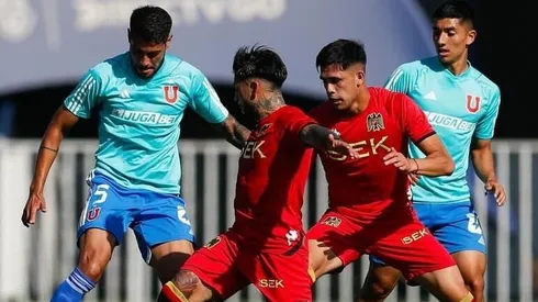 El argentino jugó en la defensa en el amistoso ante Unión.