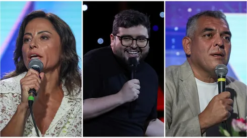 Coni Santa María comenta pícaro chiste de Luis Slimming.