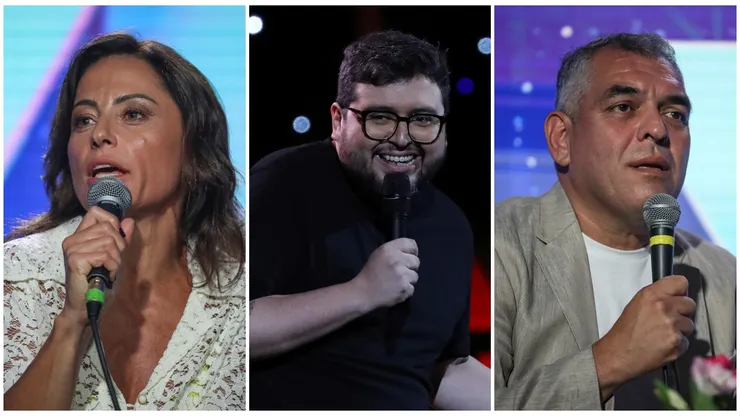 Coni Santa María comenta pícaro chiste de Luis Slimming.