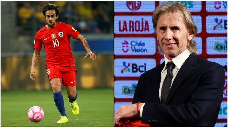 Ricardo Gareca no duda a la hora de los elogios para Jorge Valdivia.