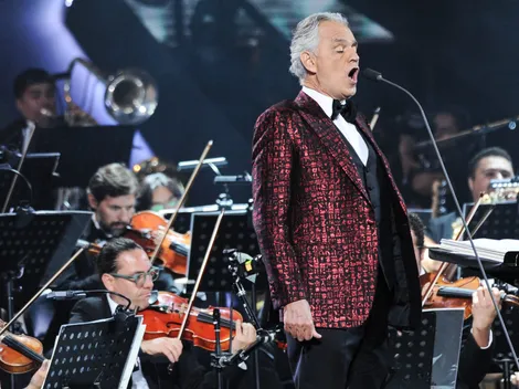 La canción que Andrea Bocelli no alcanzó a cantar en Viña 2024