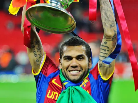 Dani Alves es desterrado del listado de leyendas del FC Barcelona