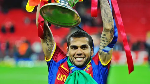 Alves fue desterrado del listado de leyendas del FC Barcelona.