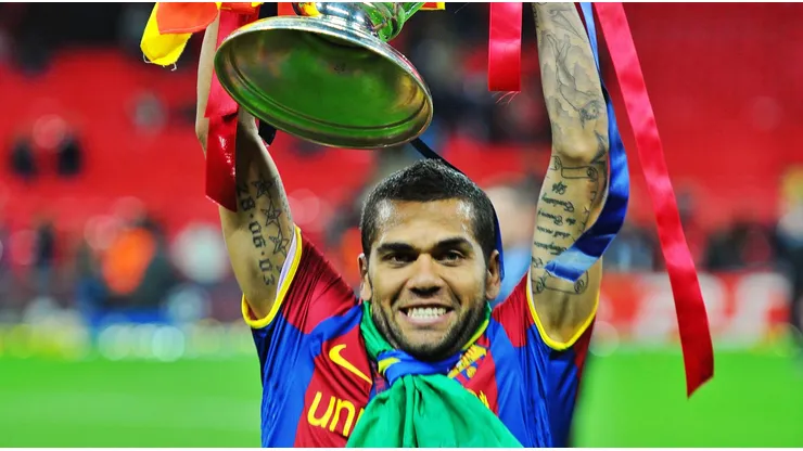 Alves fue desterrado del listado de leyendas del FC Barcelona.