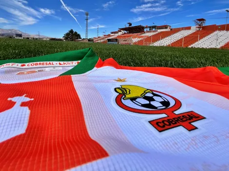 Cobresal presenta linda nueva camiseta para jugar la Libertadores