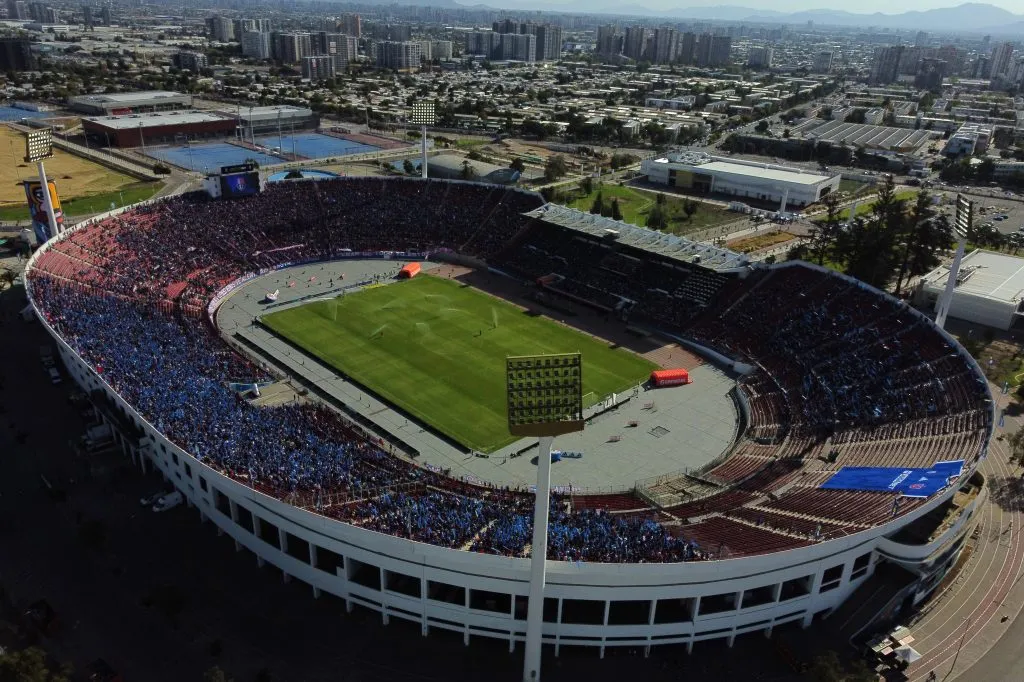 Universidad de Chile tuvo un aforo de solo 32 mil personas para su duelo ante Audax el pasado sábado. | Foto: Photosport.