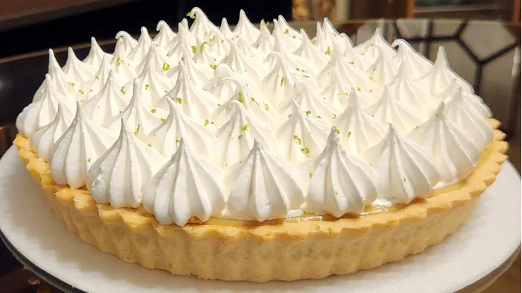 Receta de pie de limón paso a paso.