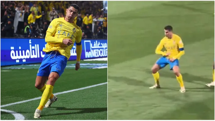 CR7 en riesgo de castigo por gestos cochinos a hinchas de Al Shabab.