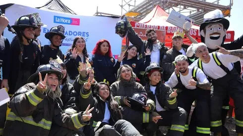 Candidatos a Embajadores realizaron actividad con Bomberos en Viña del Mar