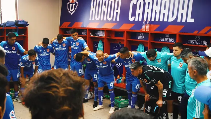 Marcelo Díaz habló ante todos sus compañeros en el Nacional.