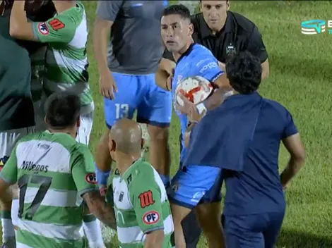 La primera pelea en la B: San Marcos contra Villegas