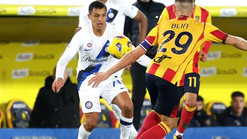 Alexis Sánchez inspirado contra Lecce.