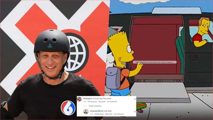 Tony Hawk y un divertido momento con usuaria chilena.
