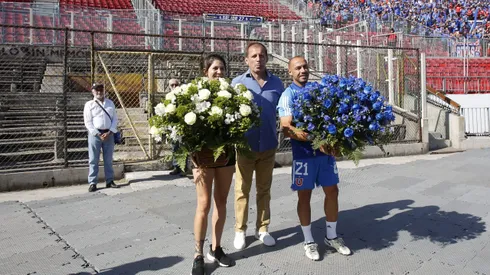 Marcelo Díaz lideró un homenaje en el Memorial de los Detenidos Desaparecidos.
