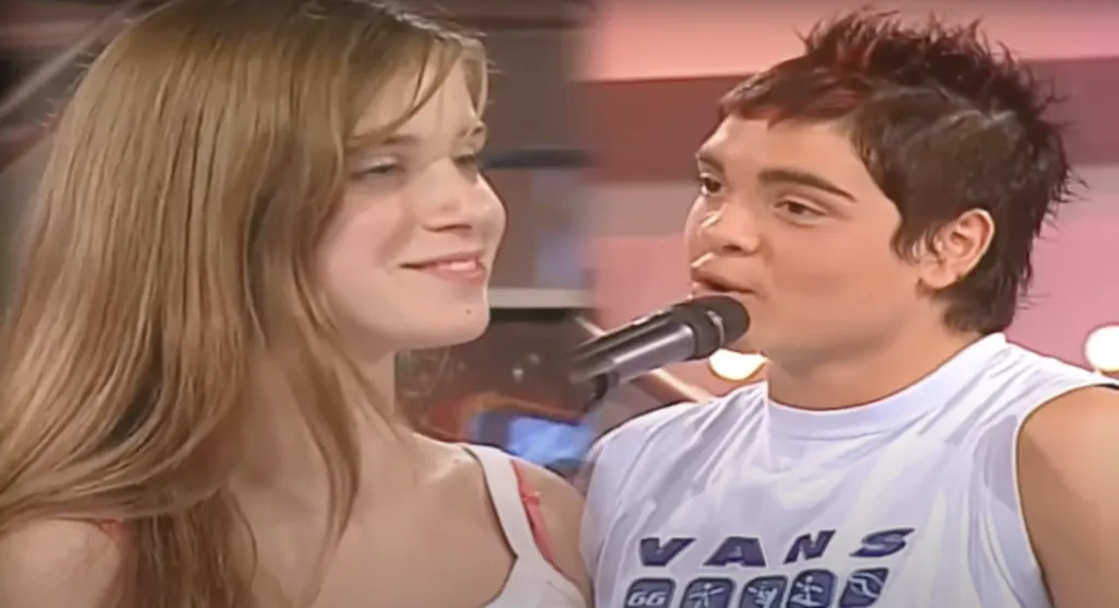 La pareja que duró nada en Rojo. Foto: Captura