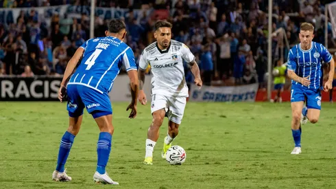 Marcos Bolados le dio el triunfo a Colo Colo ante Godoy Cruz en la Copa Libertadores.