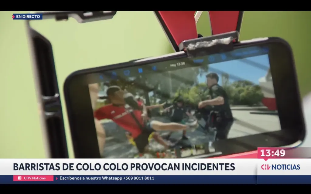 CHV habló con los camarógrafos agredidos