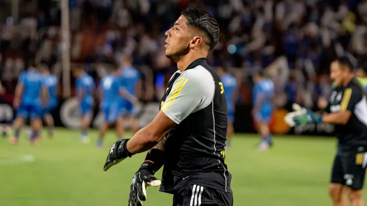 Brayan Cortés en los ejercicios de precompetencia. (Guille Salazar | RedGol).