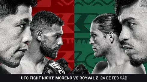 Los dos Brandon chocarán en el evento central de UFC México.