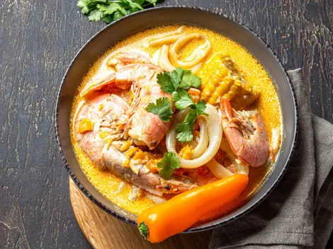 Receta de chupe de camarones peruano