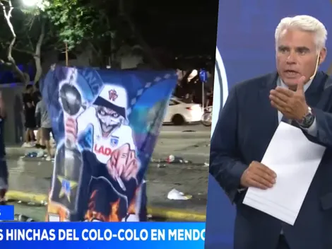 Periodista argentino indignado por suciedad de hinchas albos
