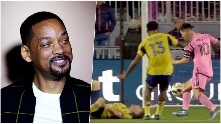 Will Smith fue testigo de la magia de Lionel Messi en Inter Miami.
