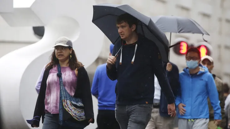 Pronostican lluvia en Santiago