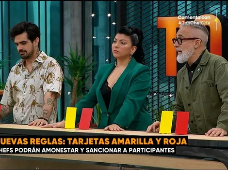 Top Chef VIP tendrá tarjeta amarilla y roja