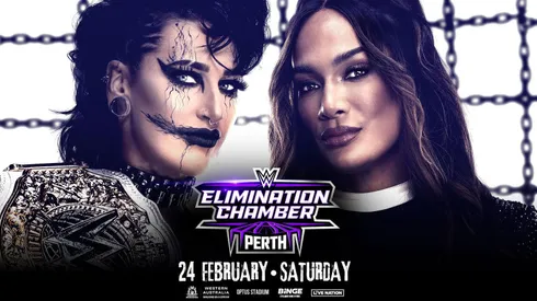 Rhea Ripley y Nia Jax animan el afiche oficial de Elimination Chamber.