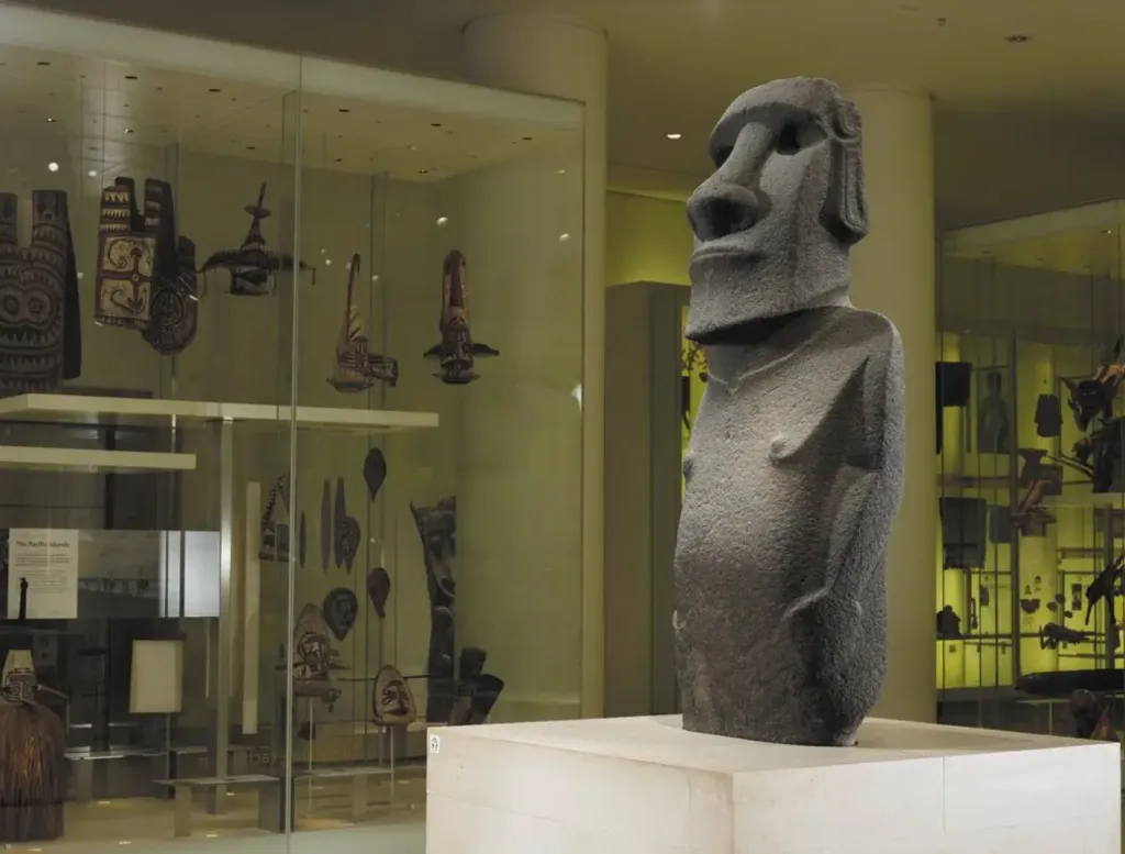 Moai en el Museo Británico (British Museum)