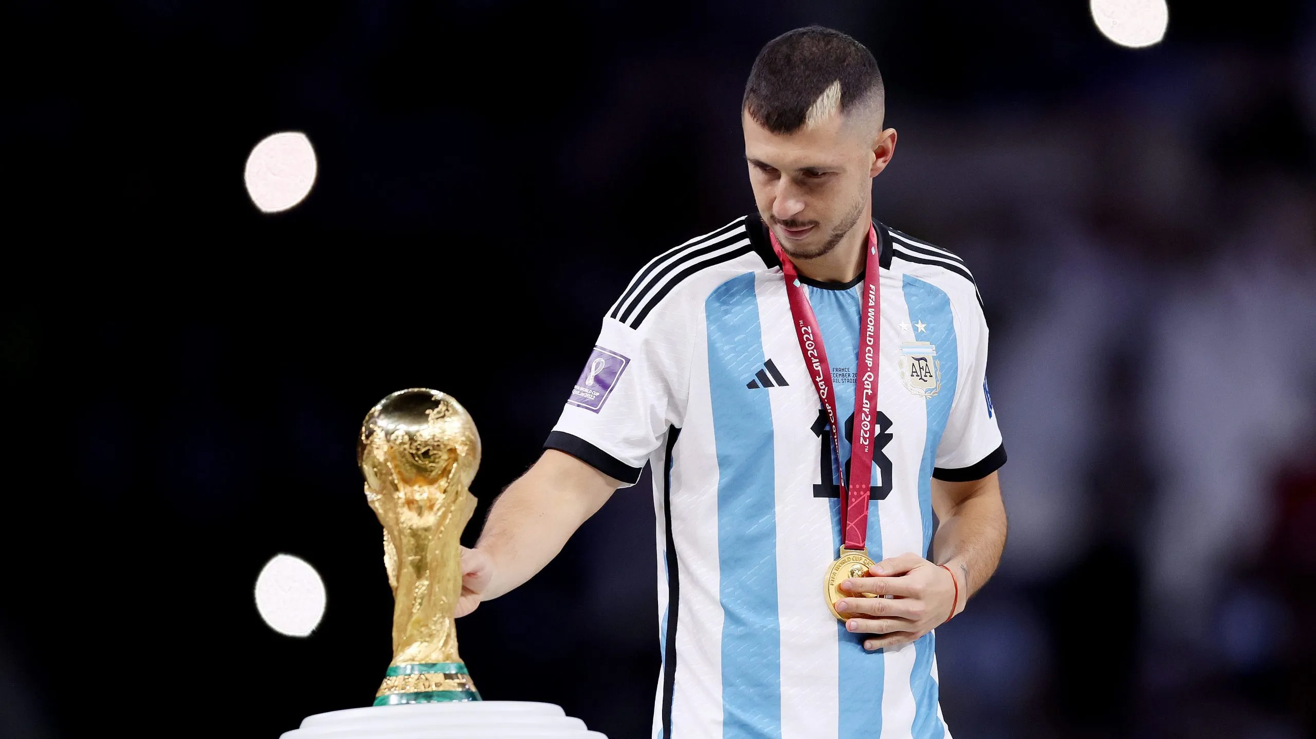Guido Rodríguez campeón del mundo, Qatar 2022 (Getty Images)