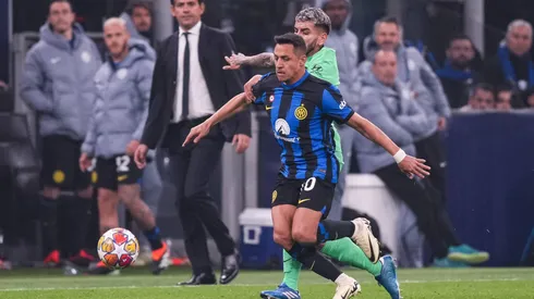 Alexis entró al minuto 88 en la Champions