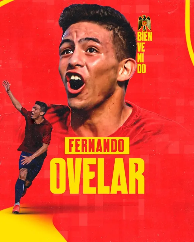 Fernando Ovelar llega desde México para reforzar a los Hispanos. Foto: Comunicaciones Unión Española.