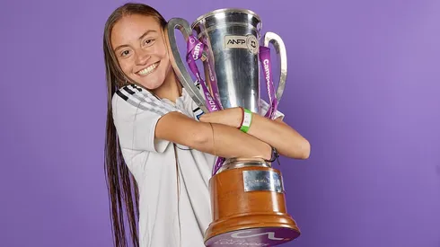 Antonia Alarcón, campeona con Colo Colo
